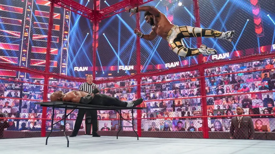 Xavier woods bobby lashley hell in a cell